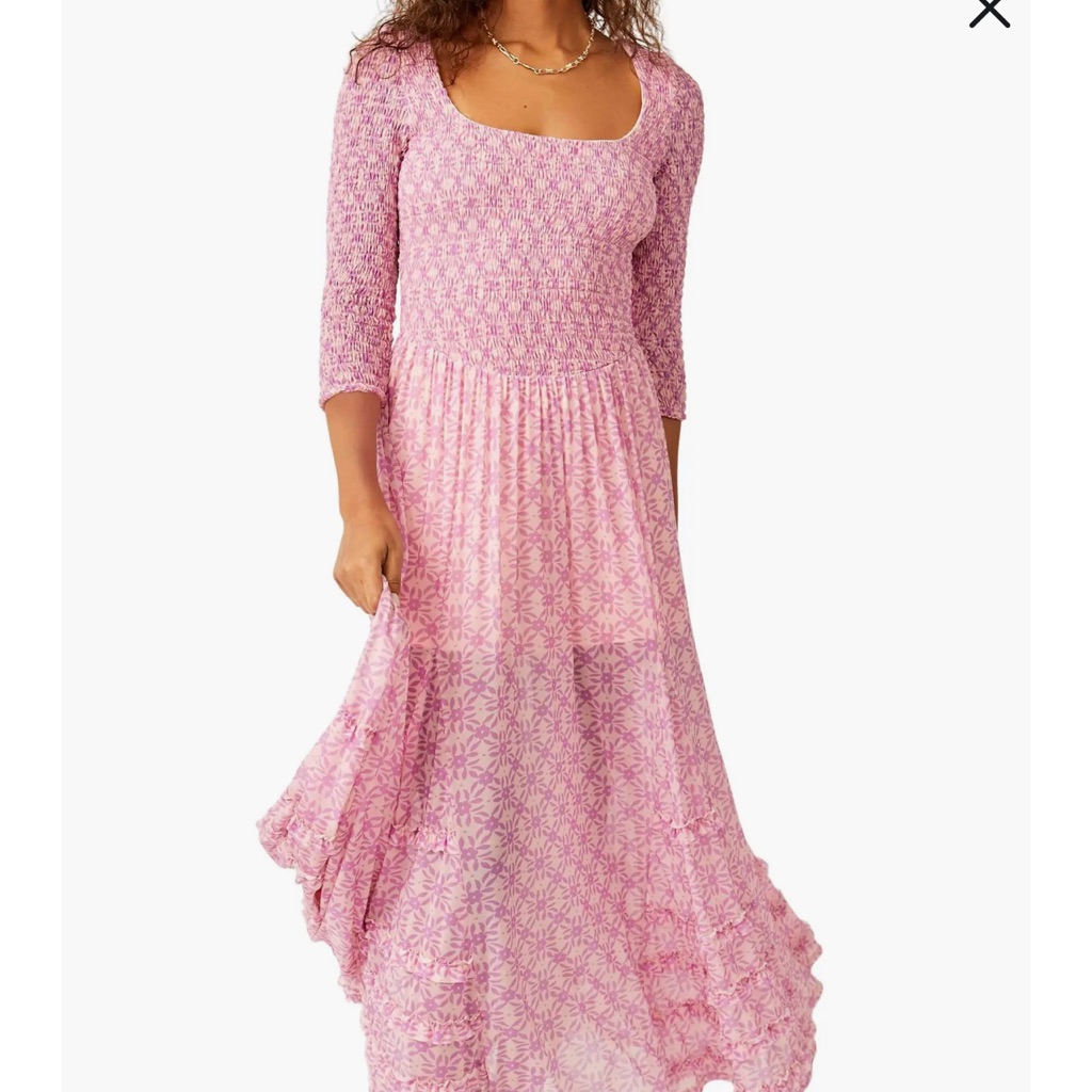 It’s Fate Xs Free People Maxi Dress Nwt